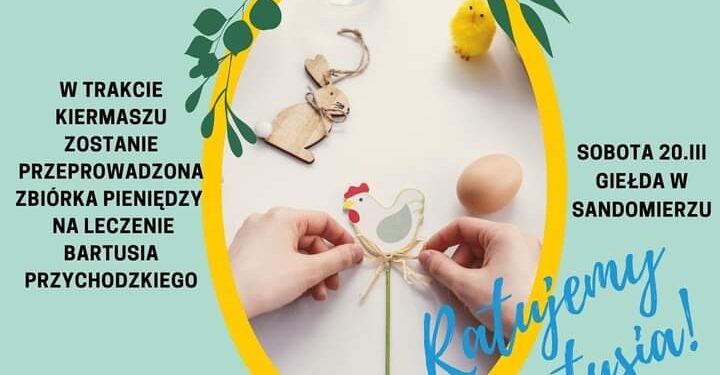 Sandomierz: Kiermasz dla Bartusia.