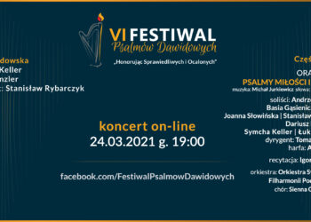 Rzeszów: Festiwal Psalmów Dawidowych „Honorując Sprawiedliwych i Ocalonych” on line.