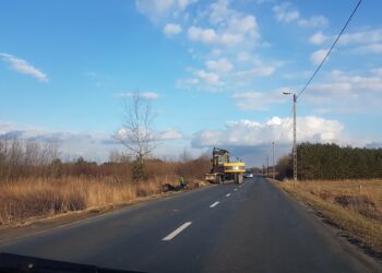 Tarnobrzeg. Remont ulicy Orląt Lwowskich.