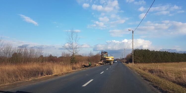 Tarnobrzeg. Remont ulicy Orląt Lwowskich.