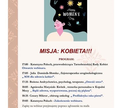 Tarnobrzeg. „Misja: Kobieta!!!”.