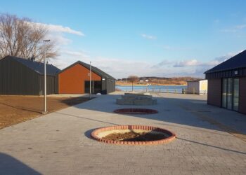 Tarnobrzeg. Jezioro tarnobrzeskie. Stan robót.