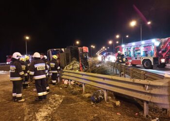 Podkarpackie: Tragiczny wypadek autokaru.