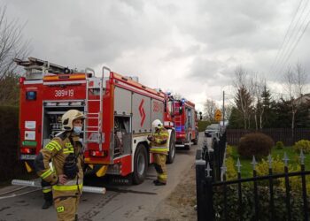 Gorzyce. Pożar domu