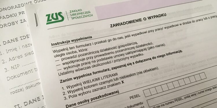 Region.  Wyższe kwoty jednorazowego odszkodowania z ZUS.