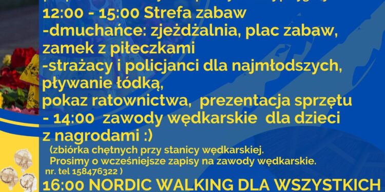 Koprzywnica: Gminny Dzień Dziecka nad zalewem  w Koprzywnicy