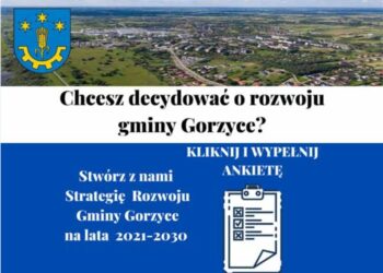 Gorzyce. Wypełnij ankietę i pomóż w przygotowaniu strategii rozwoju gminy