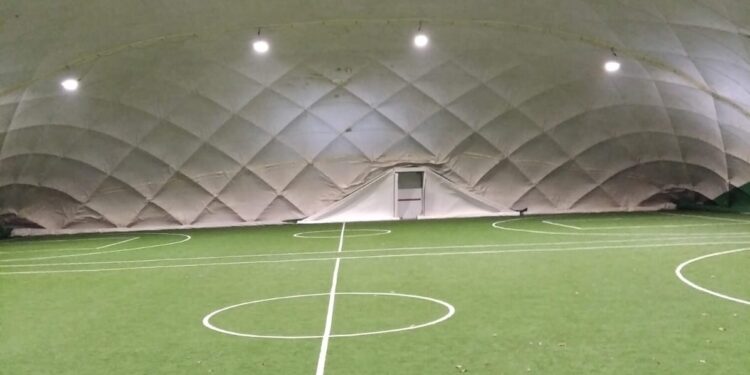 Mielec: W przygotowywaniu, zadaszenie boiska.