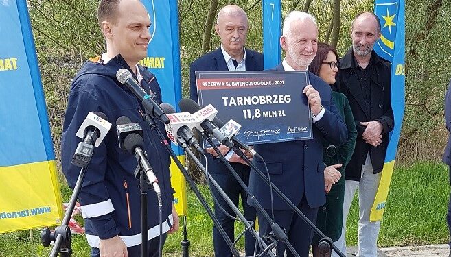 Tarnobrzeg. Czek na budowę obwodnicy.