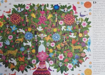 Tarnobrzeg. „Drzewa” w domu kultury.