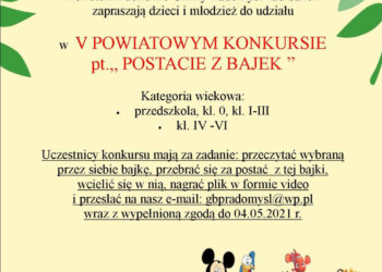 Radomyśl nad Sanem: Czas na bajeczne konkursy.