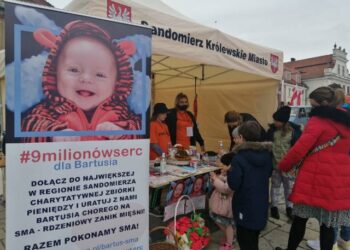 Sandomierz: Trwa wielka zbiórka uliczna dla Bartusia.