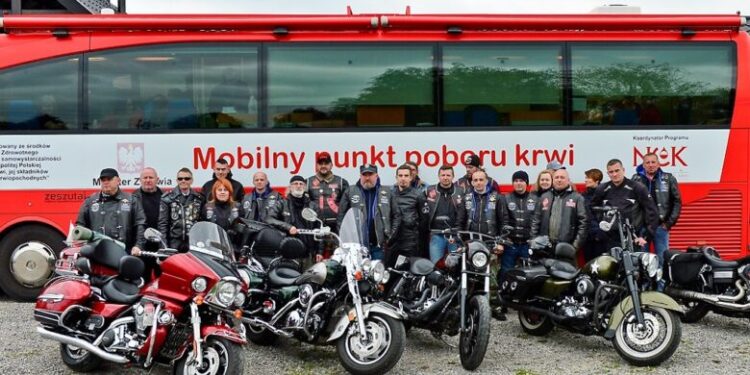 Baranów Sandomierski. Motocykliści zapraszają na zbiórkę krwi