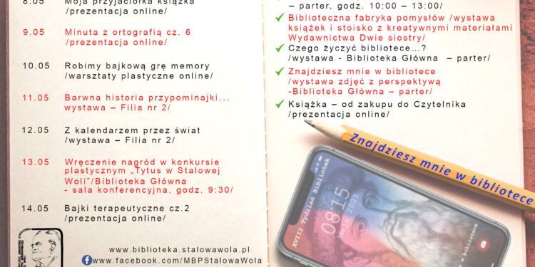 Stalowa Wola: Kiermasz i inne atrakcje na Tydzień Bibliotek