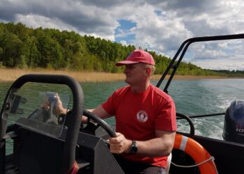 Mateusz Bajer prezes Rejonowego WOPR w Tarnobrzegu. Rozmowa.