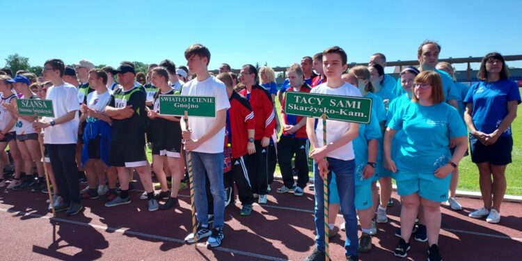 Sandomierz: Świętokrzyski Mityng Lekkoatletyczny Olimpiad Specjalnych. (FOTOGALERIA)