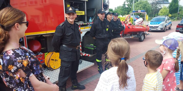 Sandomierz: „Bezpieczne wakacje”.