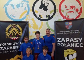 Połaniec: Jakub Szkwarek z brązowym medalem Mistrzostw Polski w Zapasach