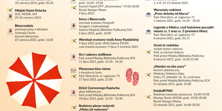 Mielec:   Wakacyjne zajęcia dla dzieci.