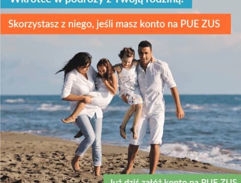 Region. Bon turystyczny.  Dyżur telefoniczny ZUS.