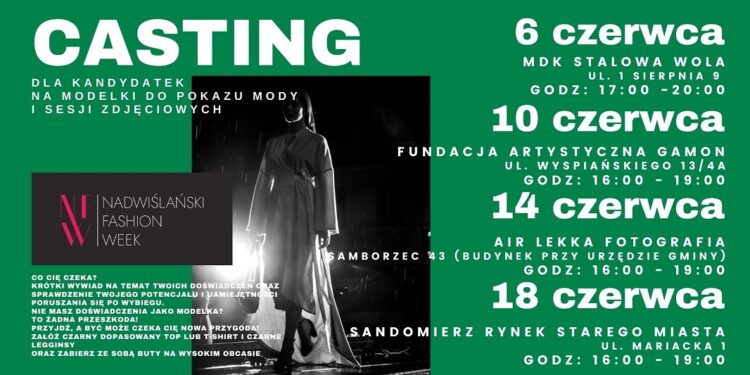 Tarnobrzeg. Spróbuj swoich sił w modelingu. Wiek i wzrost nie są ważne.