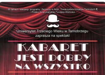 Tarnobrzeg. Spektakl o kabarecie na dużej scenie TDK.
