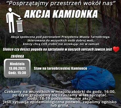 Tarnobrzeg. Akcja Kamionka.