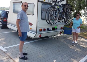 Tarnobrzeg. Małżeństwo znad morza pod wrażeniem jeziora.