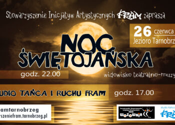 Tarnobrzeg. „Noc Świętojańska” nad jeziorem.