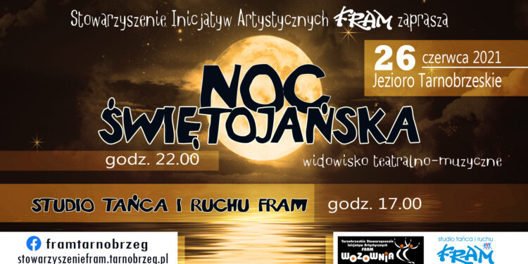 Tarnobrzeg. „Noc Świętojańska” nad jeziorem.