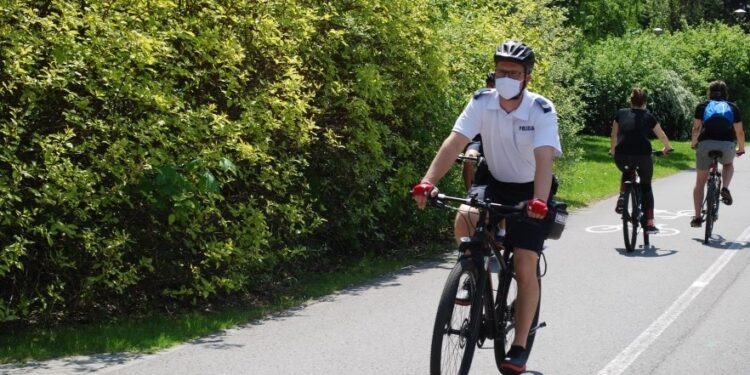Mielec: Policyjny Patrol Rowerowy.