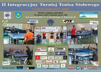 Tarnobrzeg. II Integracyjny Turniej Tenisa Stołowego – Tarnobrzeg  2021.
