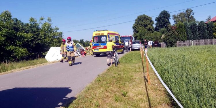 Marki/Tarnobrzeg: Osoby ranne w zdarzeniach drogowych