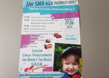 Tarnobrzeg. „Jak SMA-kuje pierwszy krok?” Impreza dla Marysi Wolskiej.