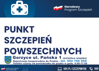 Gorzyce. Punkt szczepień powszechnych rozpoczął działalność
