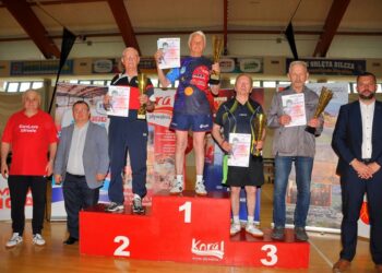 Tarnobrzeg. 80-letni zawodnik wygrał Grand Prix Polski Weteranów w tenisie stołowym.