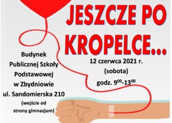 Zbydniów: Już w sobotę akcja jeszcze po kropelce