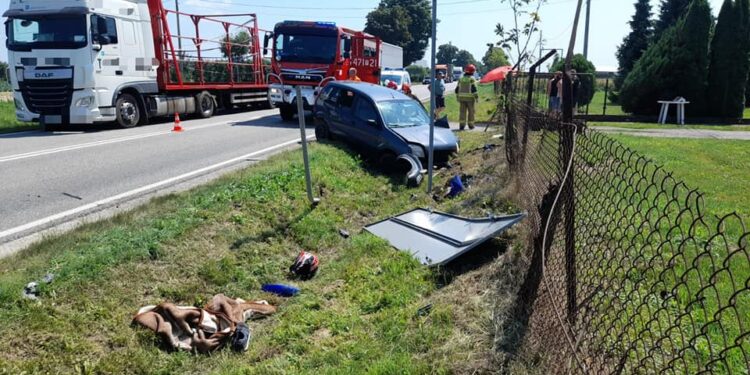 Łukawa: Śmiertelne potrącenie motocyklisty