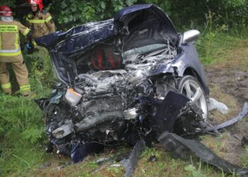 Stalowa Wola: Dwie osoby zginęły w wypadku na drodze wojewódzkiej Stalowa Wola-Tarnobrzeg