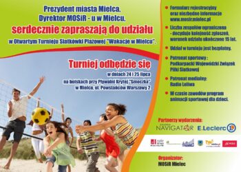 Mielec:  Otwarty Turniej Siatkówki Plażowej 