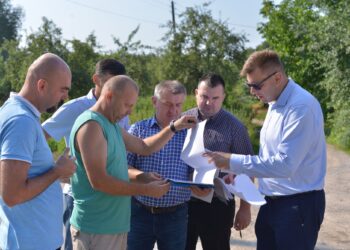 Sandomierz: Nowe oświetlenie na ulicy Partyzantów.