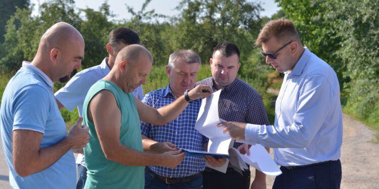 Sandomierz: Nowe oświetlenie na ulicy Partyzantów.