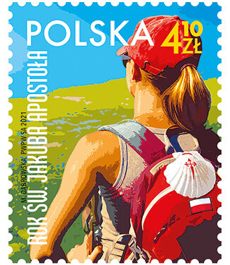 Sandomierz: Prezentacja okolicznościowego znaczka pocztowego „roku Jakubowego”.