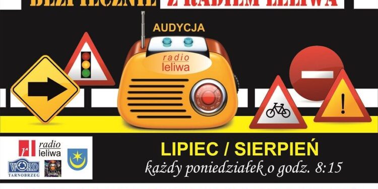 Tarnobrzeg. Audycja „Bezpiecznie z Radiem Leliwa”.