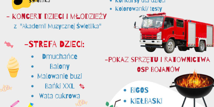 Bojanów: W tę niedzielę wakacyjny Piknik Rodzinny