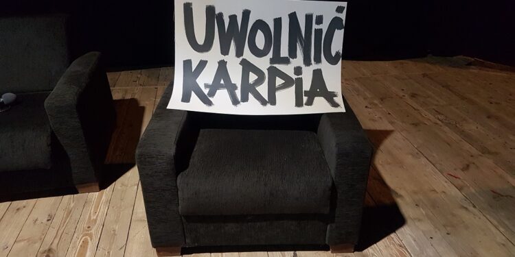 Tarnobrzeg. Uwolnić karpia.