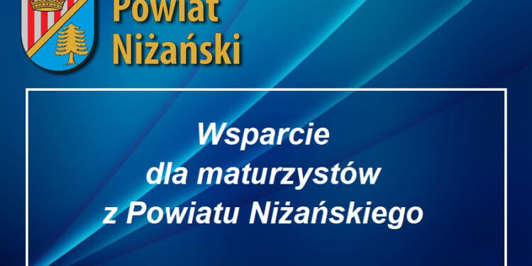 Nisko: Stypendia dla maturzystów z Powiatu Niżańskiego