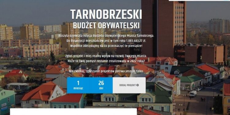 Tarnobrzeg. Ruszyła kolejna edycja budżetu obywatelskiego.