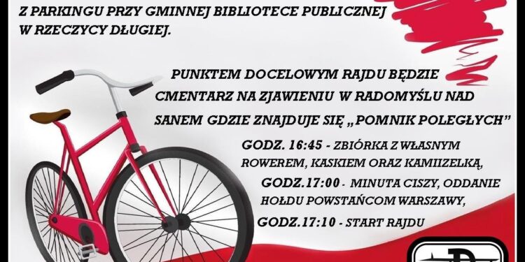 Radomyśl nad Sanem: Weź w niedzielę udział w Powstańczym Rajdzie Rowerowym