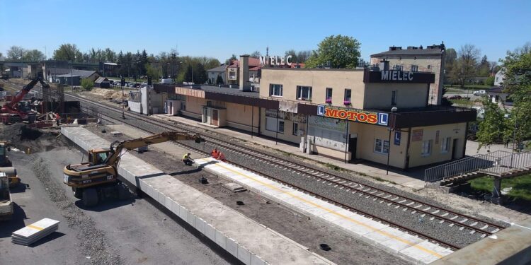 Mielec:  Co raz bliżej do kolejowego  ruchu pasażerskiego.